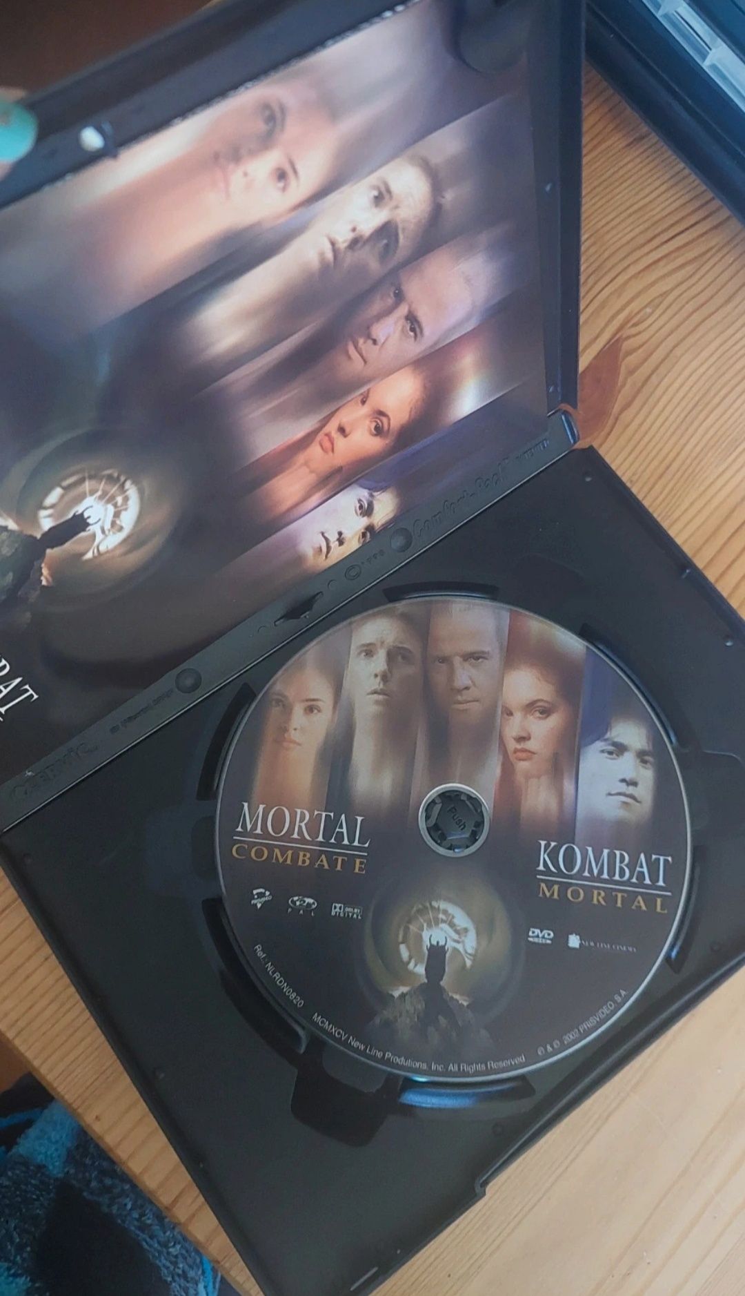 DVD mortal kombat