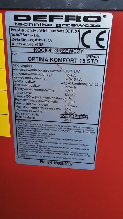 Pompa obiegowa WILO do pieca centralnego CO części DEFRO 15 sterownik