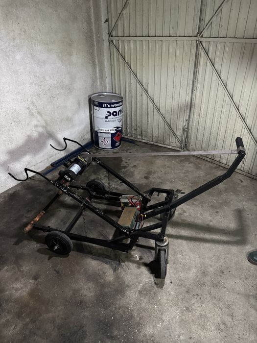 Carrinho porta karts eletrico