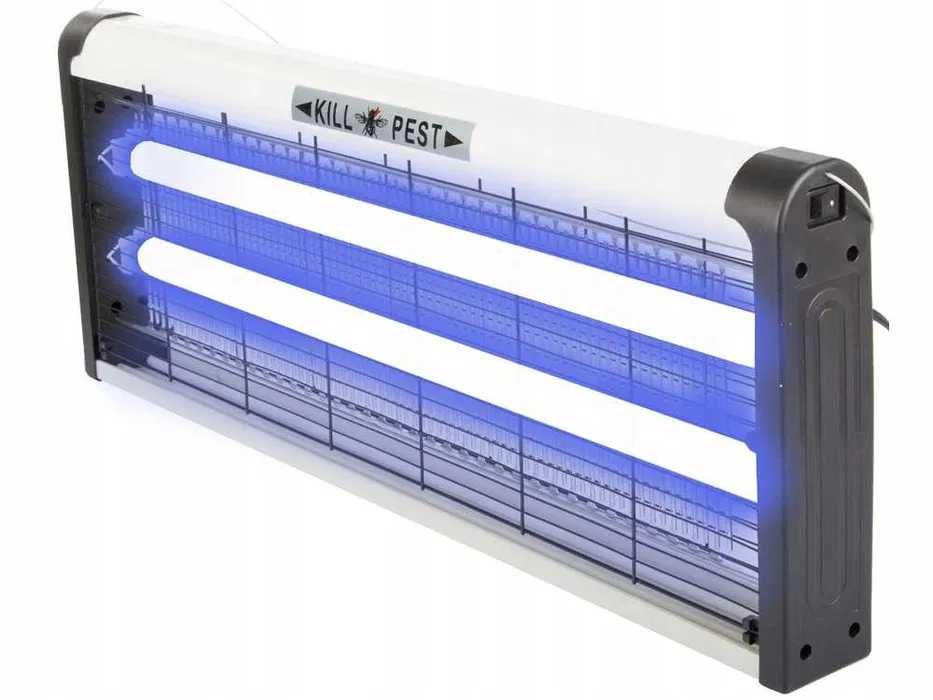 Lampa Owadobójcza 40W Pułapka Na Owady Bez Chemii Bezpieczna 80m2