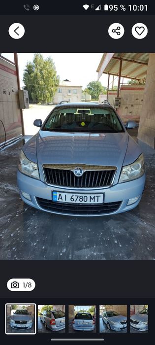 Škoda oktavia 2009р,пробіг 155т.км