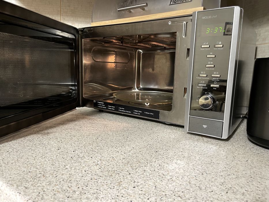 Микроволновка caso mcg 30 chef, мини духовка