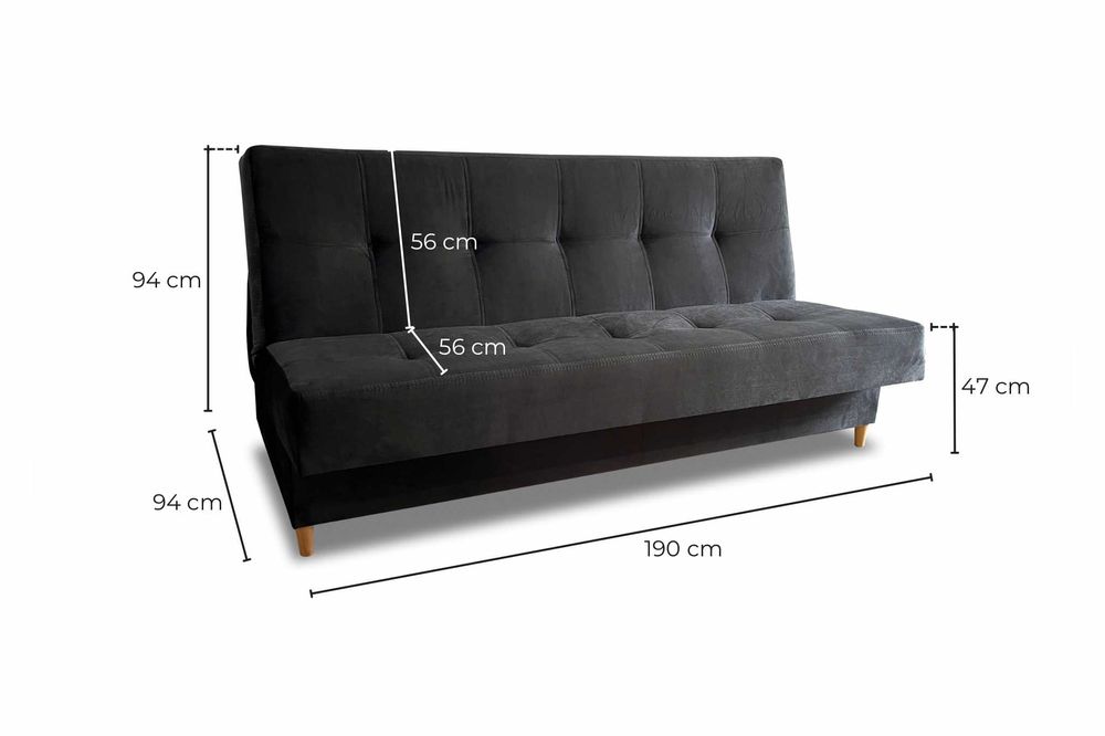 Wersalka Nadia, kanapa, sofa, łóżko. Szybka dostawa! Promocja