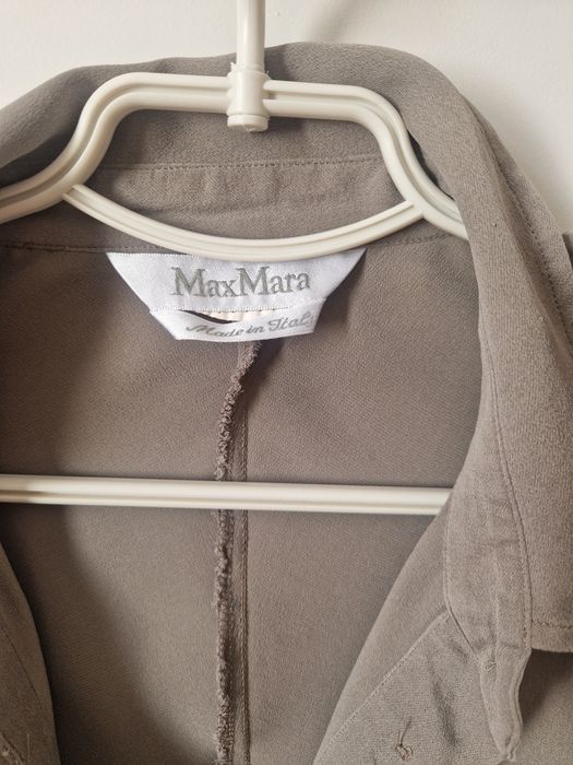 Max Mara. Сукня, стиль сафарі, шовк, розмір М