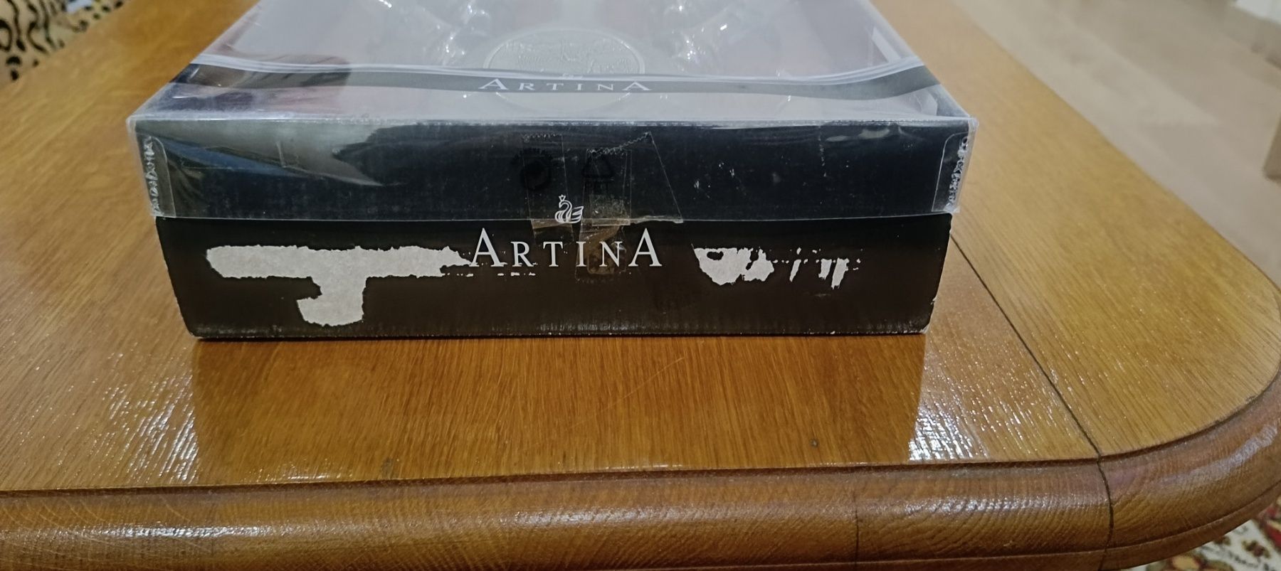 ArtinA набор из графина и 6 стопок "Рыболов"