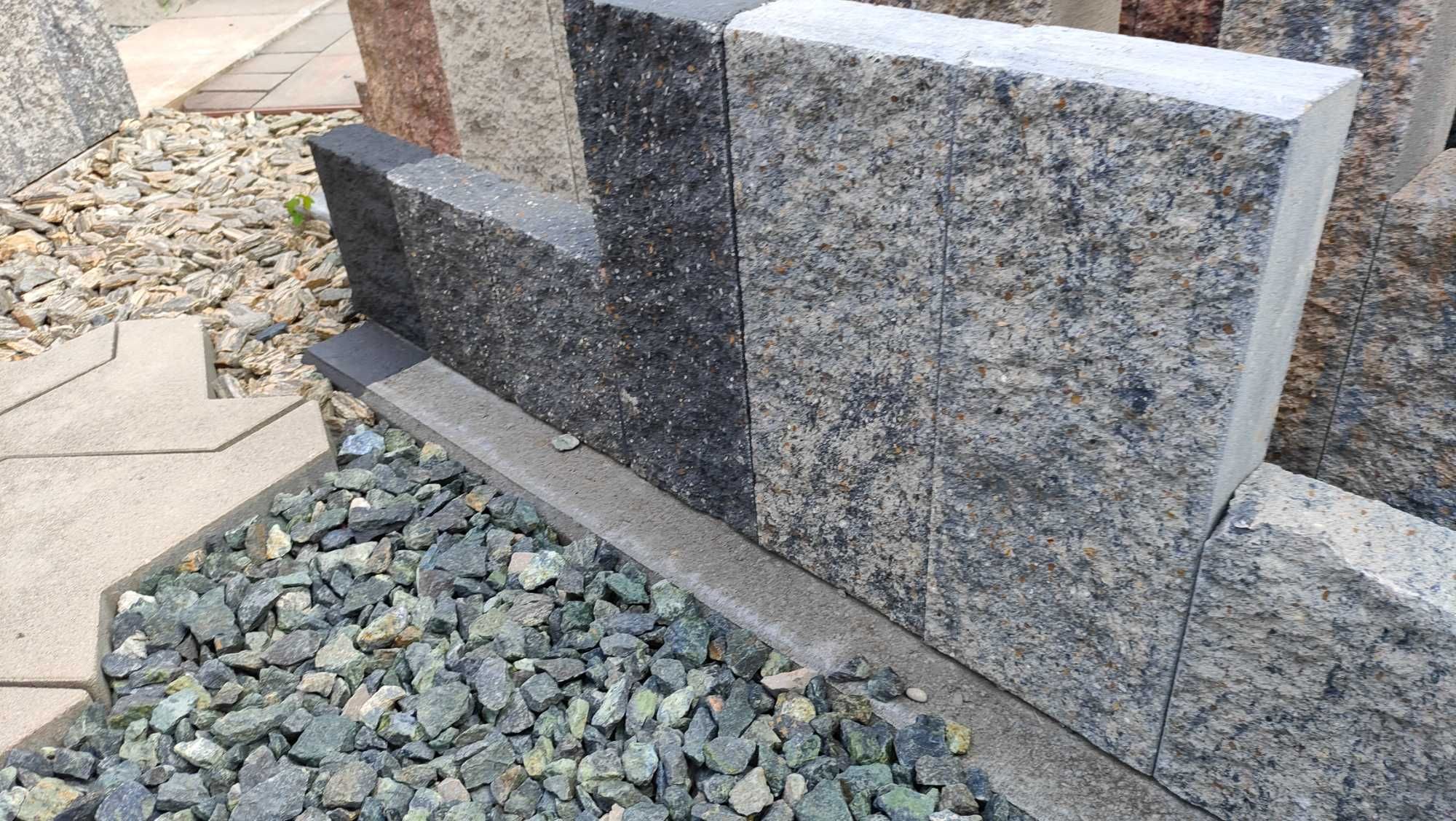 Blat stół grill kuchnia taras palisada kostka brukowa ogrodzenie mur