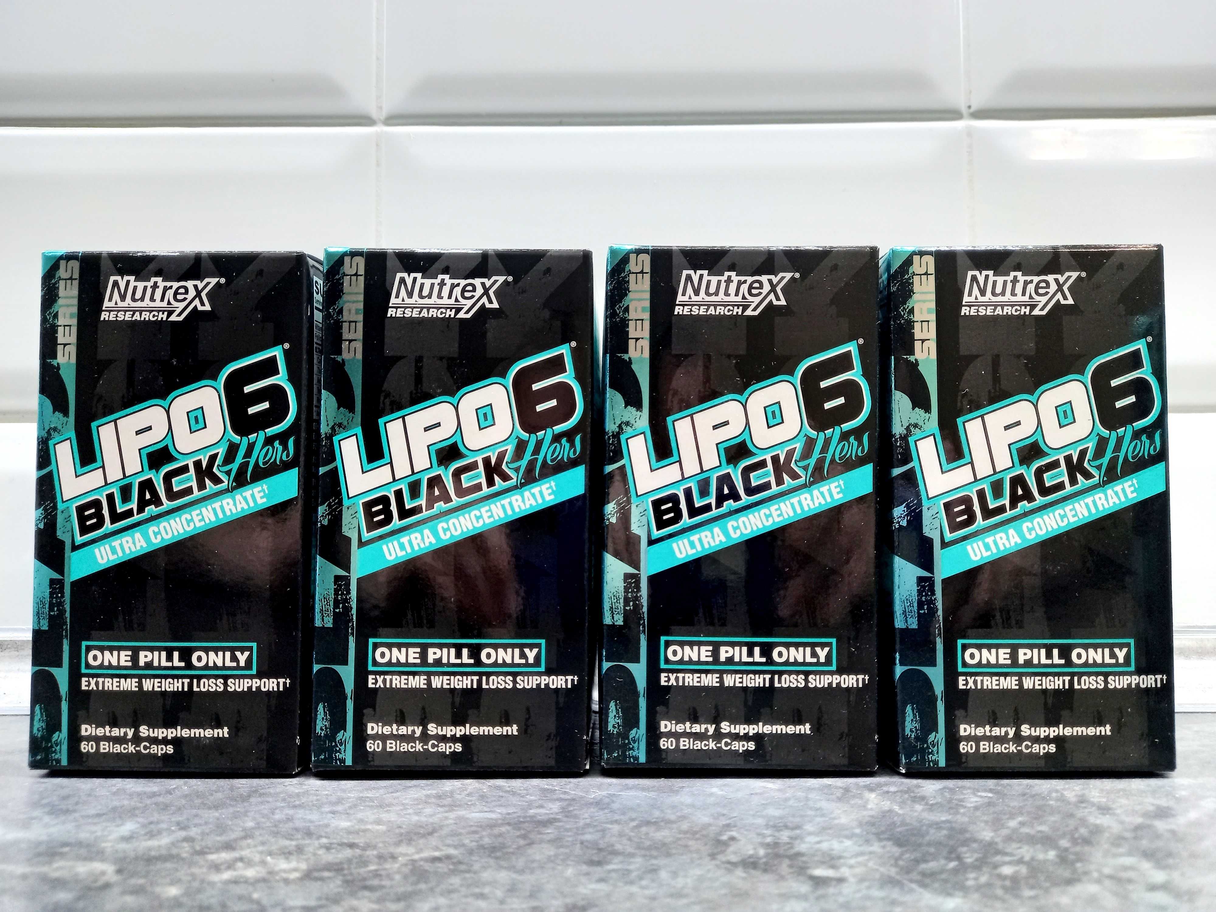 Nutrex, Lipo-6 Black Hers Ultra Concentrate (60 капс.), жиросжигатель