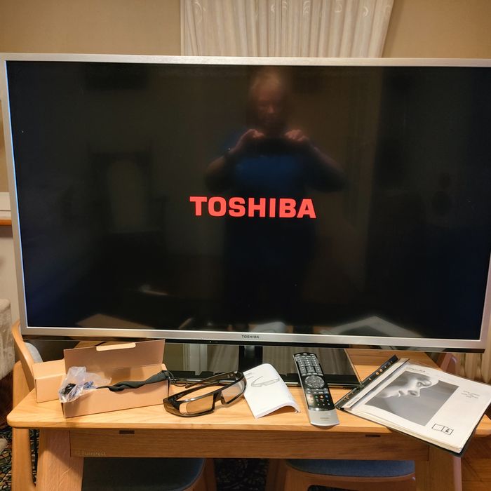 telewizor Toshiba 46TL938 z funkcją 3D.