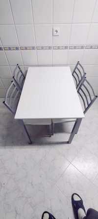 Conjunto cozinha cadeiras + mesa