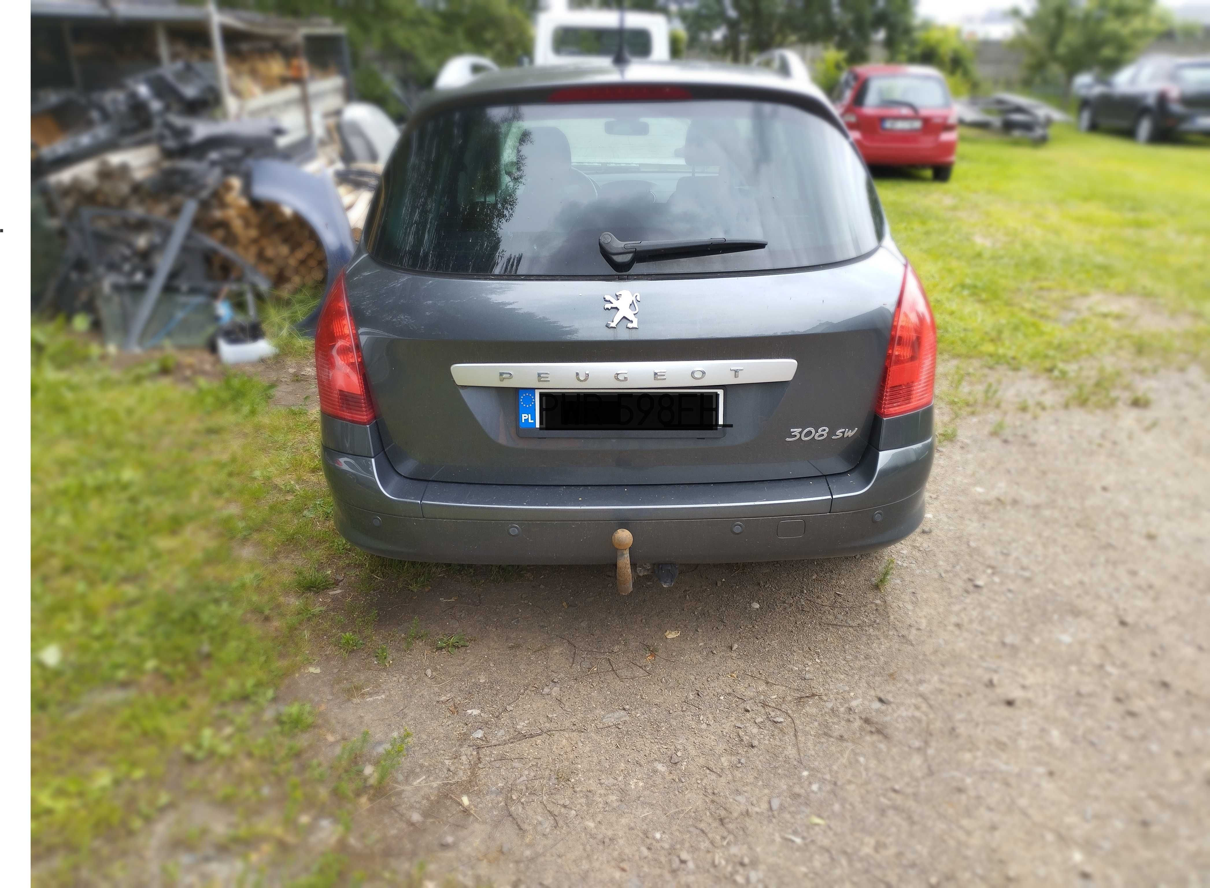 Sprzedam Peugeot 308 SW 1,6 VTI 120 KM, Silnik nierówno pracuje!
