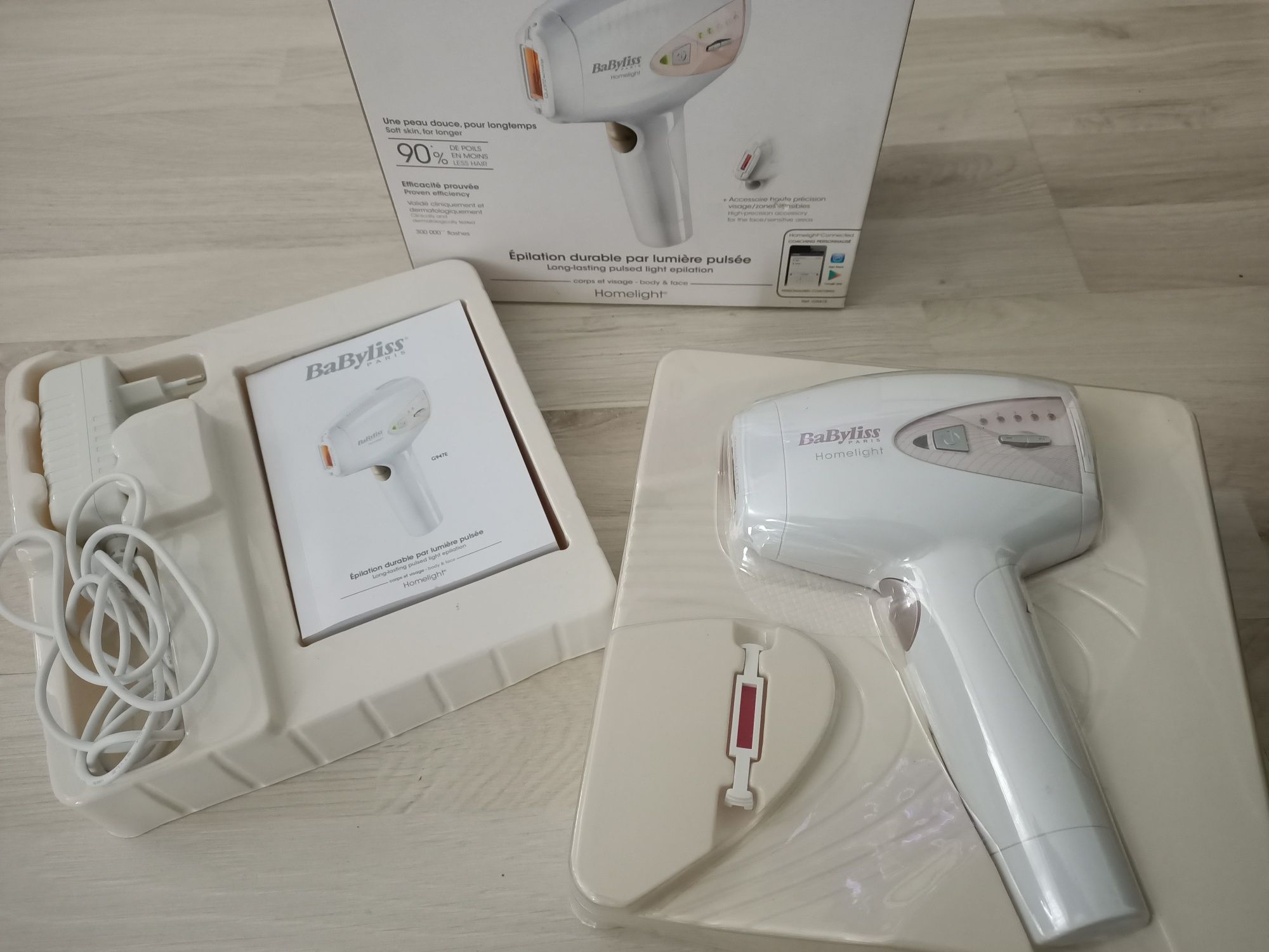 Depilator laserowy BABYLISS NOWY