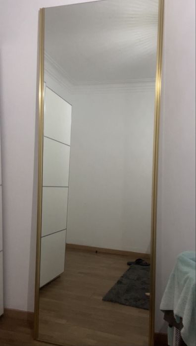 Espelho grande tamanho 2,30 de altura e 80 largura