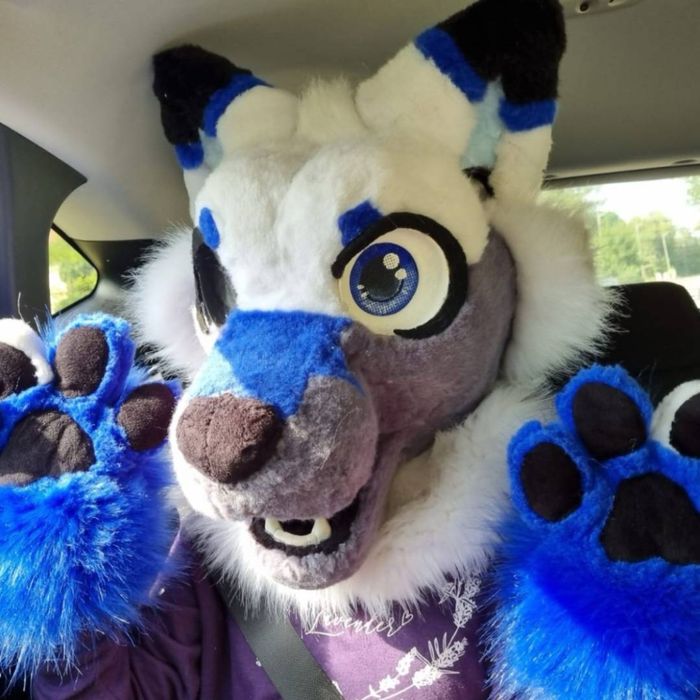 furry fursuit mini partial