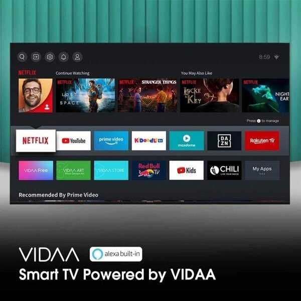 Акція! Телевізор 65 дюймів Hisense 65AE7010F (4K Smart TV Wi-Fi T2/S2)
