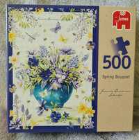 Puzzle 500 Jumbo Spring Bouquet