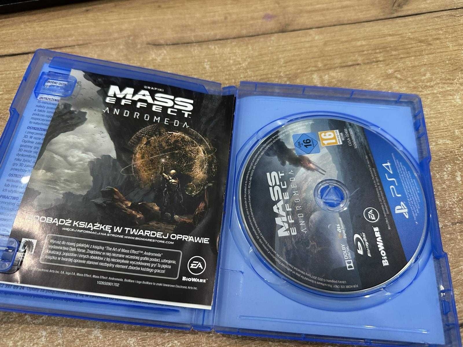 Gra Mass Effect ANDROMEDA PS4 Pudełko
