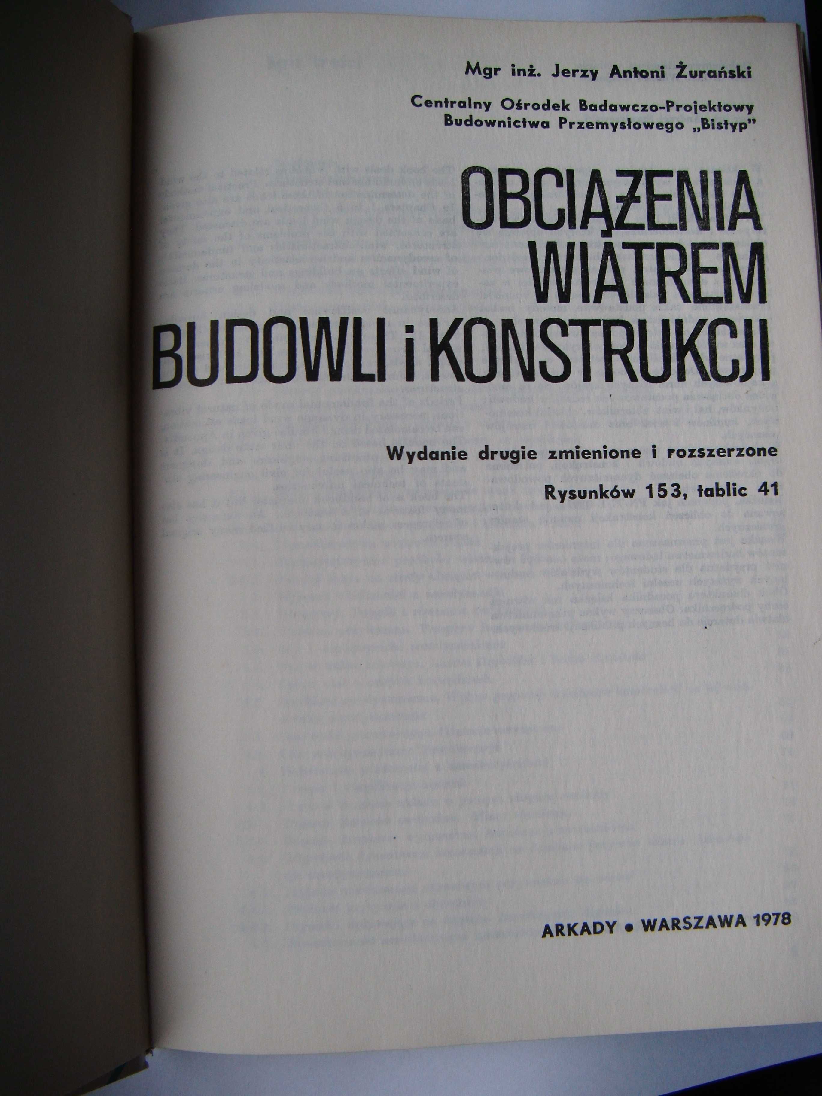 Obciążenia wiatrem budowli i konstrukcji