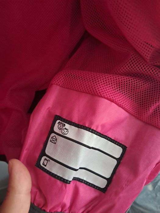 Różowa kurteczka dla dziewczynki Crivit 122/128