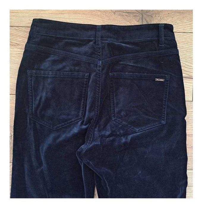 Massimo Dutti welurowe spodnie