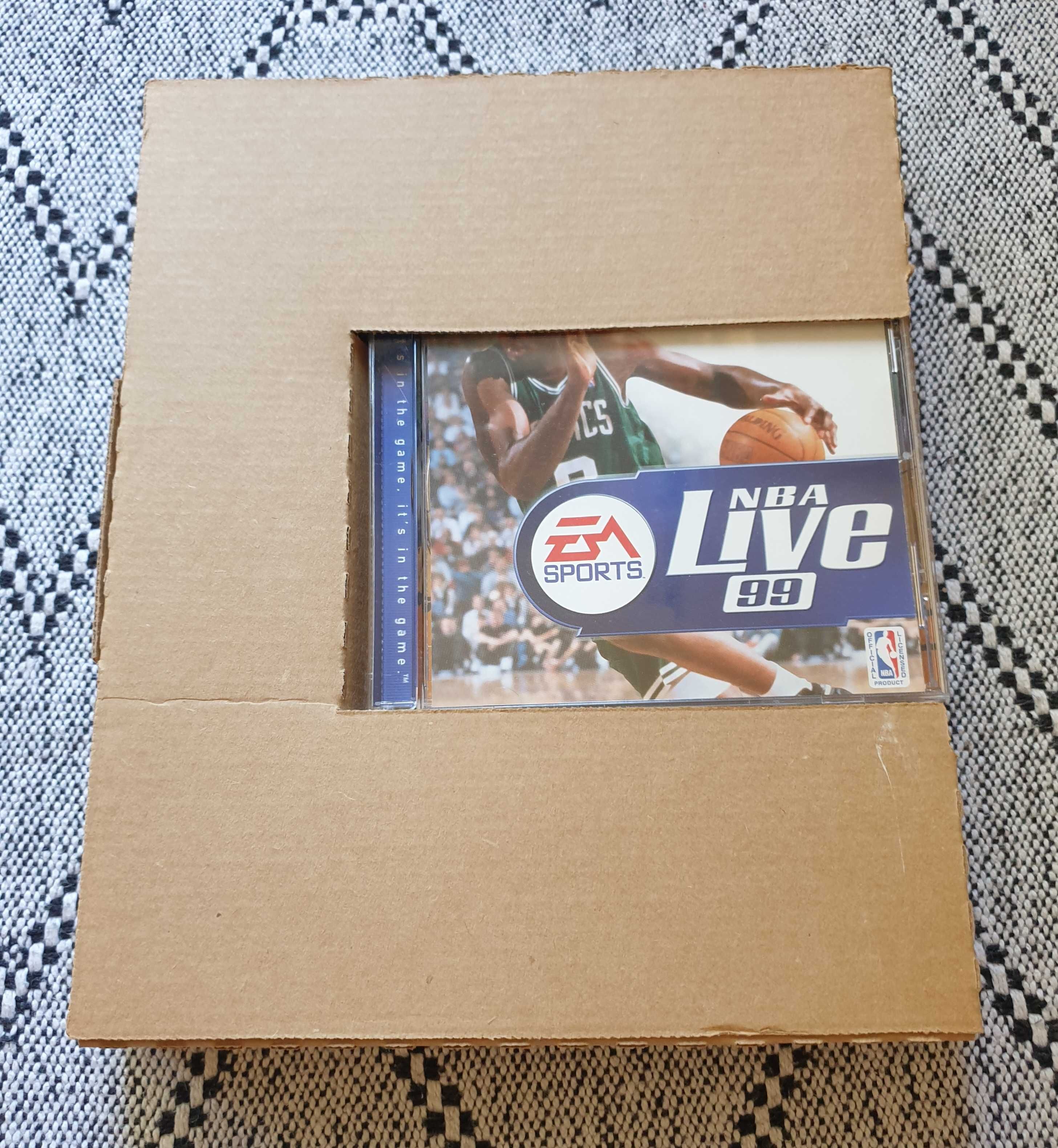 Gra NBA Live 99 PC 1998 EA Sports CD-ROM Classics English retro gry