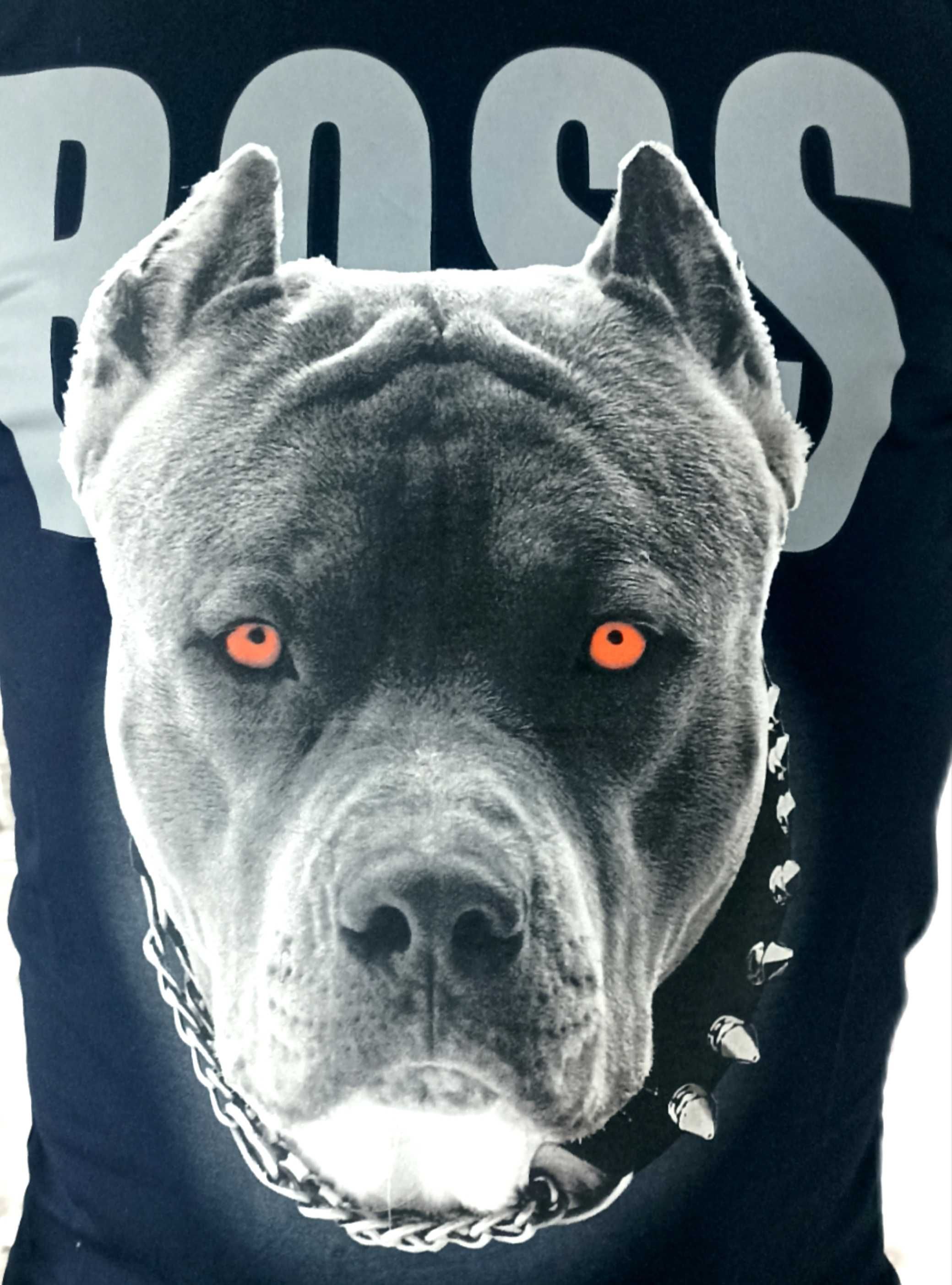 BOSS EXTRARUM T-SHIRT koszulka czarna r. M,L