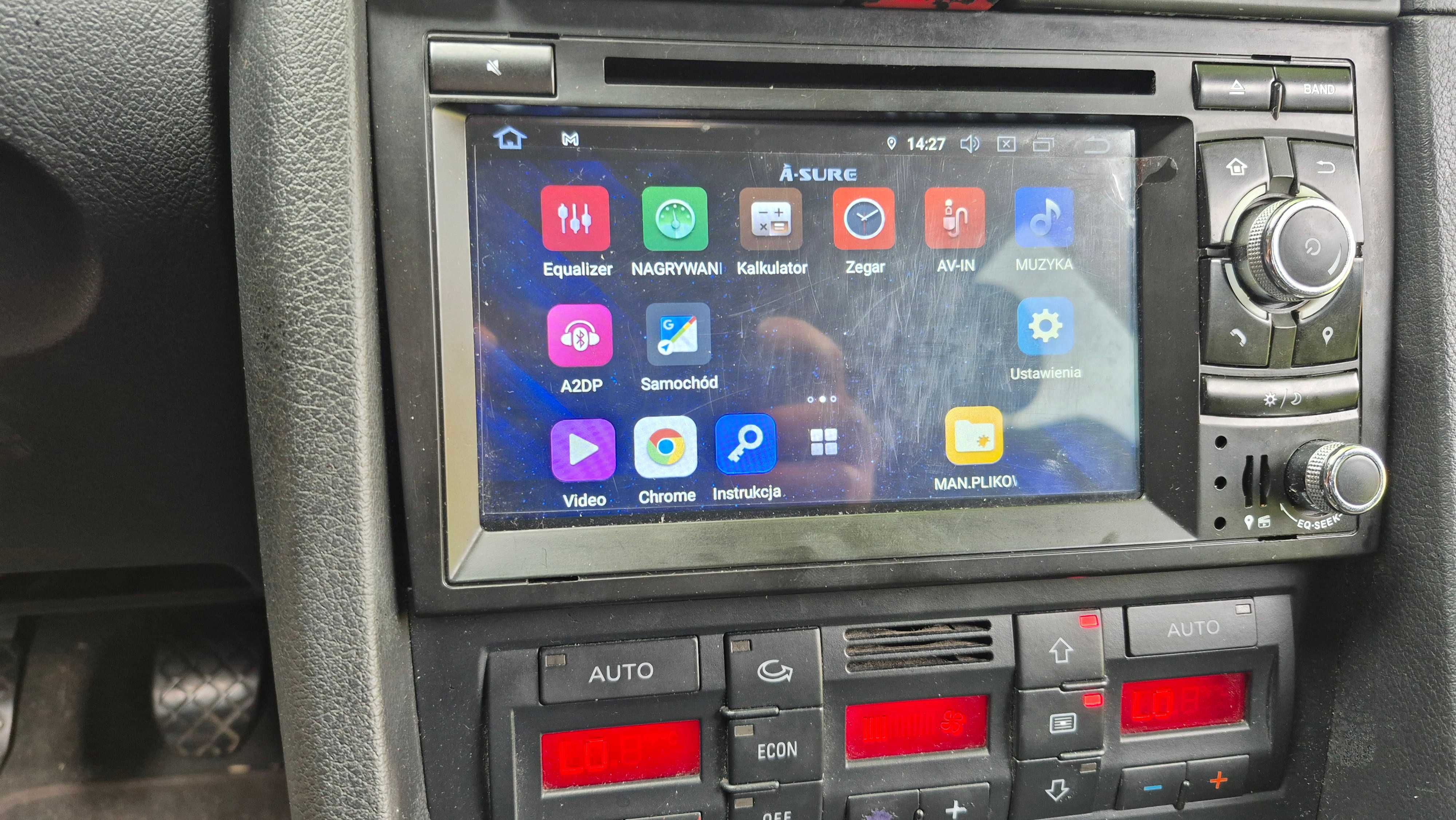 Radio 2Din Android Audi A4 B6 B7 Bluetooth Nawiga Zestaw głośnomówiący