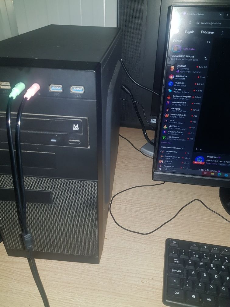 Vendo pc gamer i5 7400