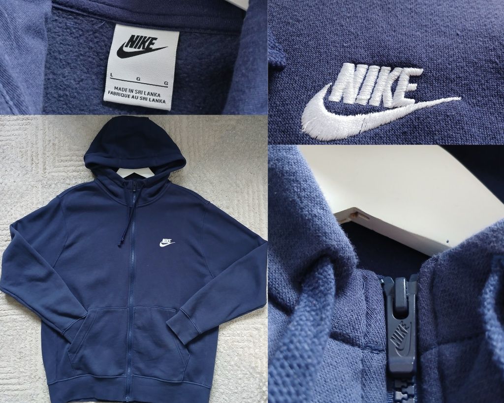 Nike, granatowa bluza rozmiar L