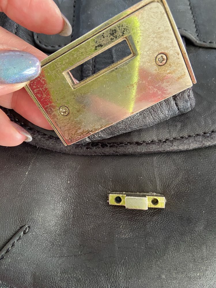 Шкіряна сумка Jimmy Choo