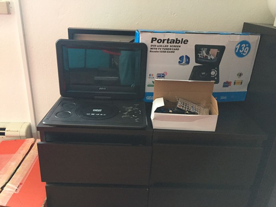 Leitor de DVD portatil