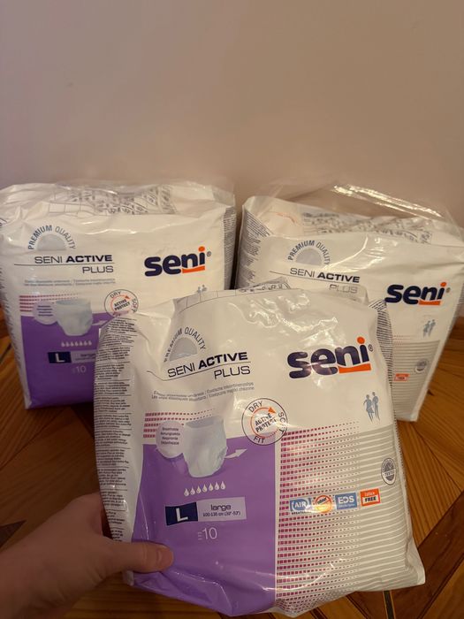 Pieluchomajtki dla dorosłych Seni Active plus