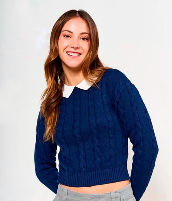 Кофта, светр, кардиган, джемпер, пуловер, синій, стильний, pull&bear.