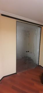 Розсувні скляні двері/раздвижная дверь