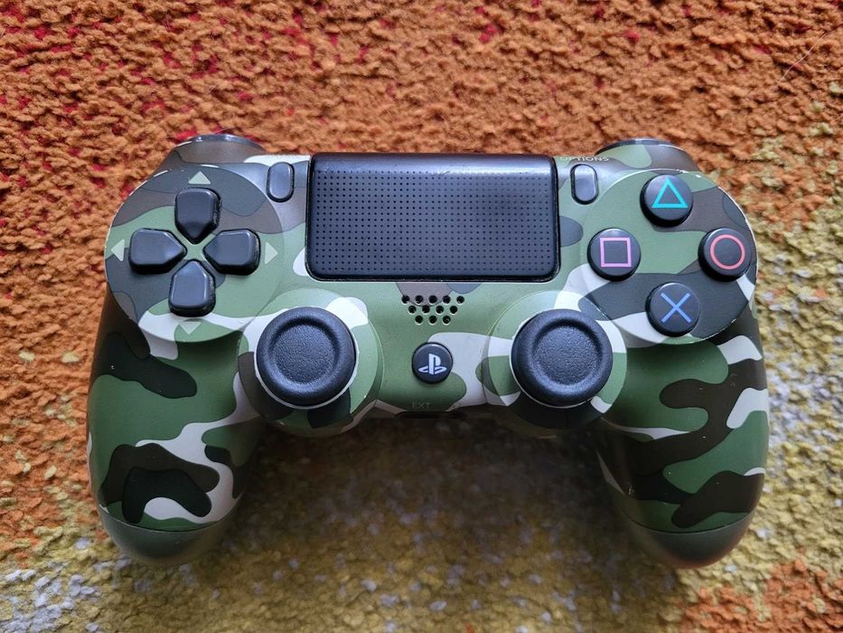 Oryginalny Pad PS4 Playstation 4 SONY Zielony Camo V2 - Stan BDB