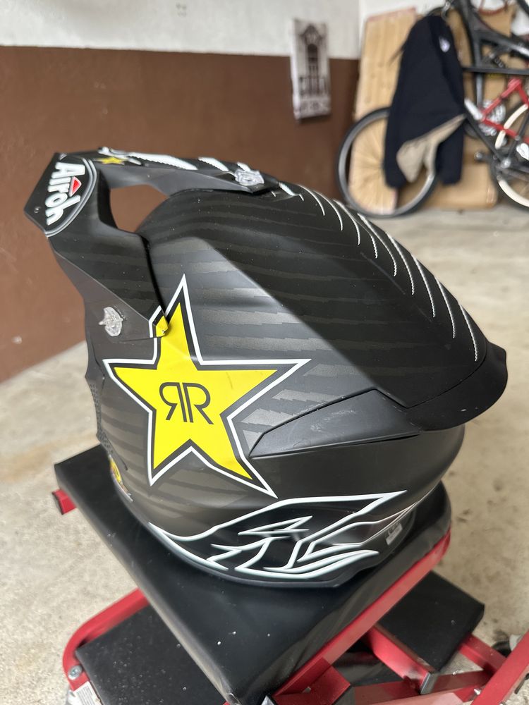 Airoh Twist 2.0 Rockstar Capacete Enduro Motocross Off-road