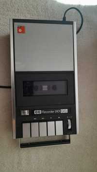 Magnetofon kasetowy prl basf recorder 9101