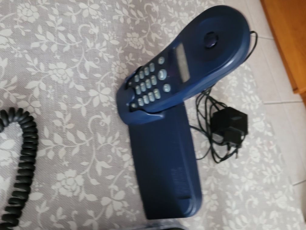 Telefones sem dio e com fio