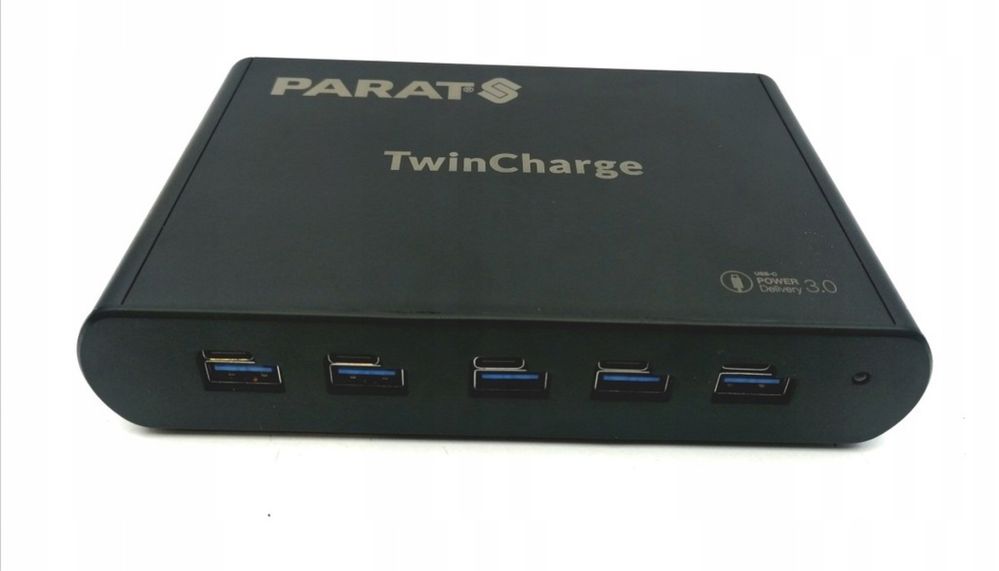 Parat TC-5 TwinCharge USB-C multiladowarka