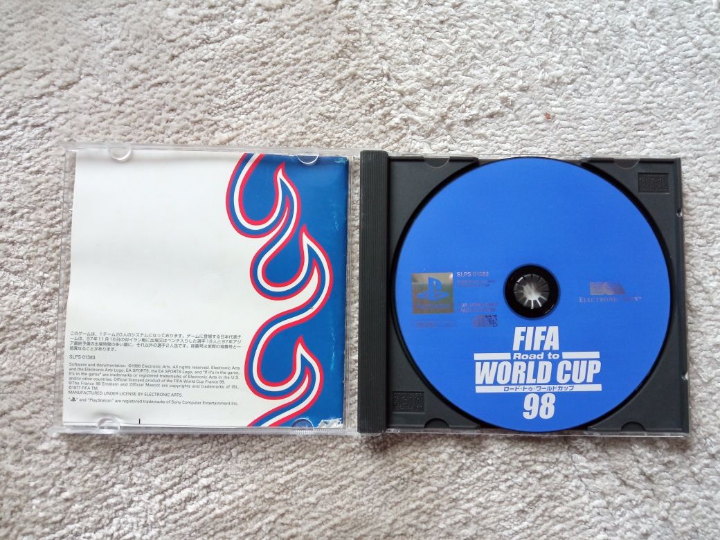 Gra PSX PlayStation NTSC-J Fifa 98: Road to the World Cup