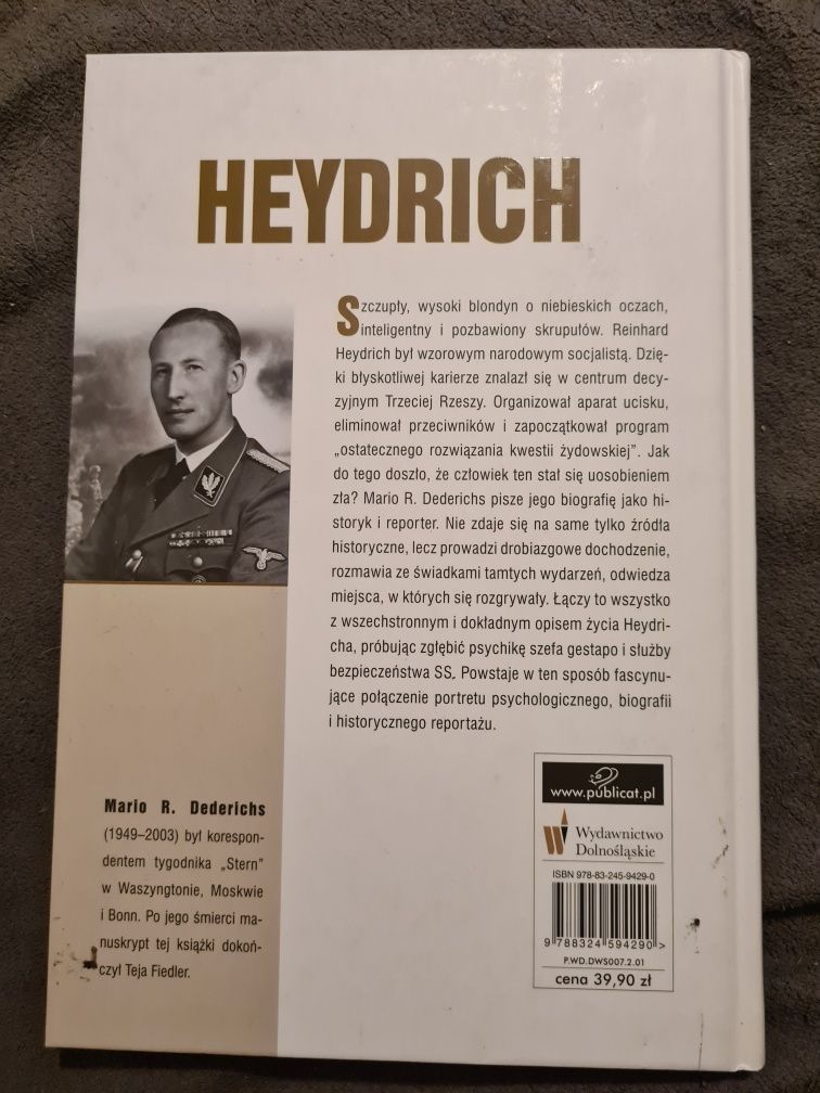Twarz zła - Mario R. Dederichs Heydrich