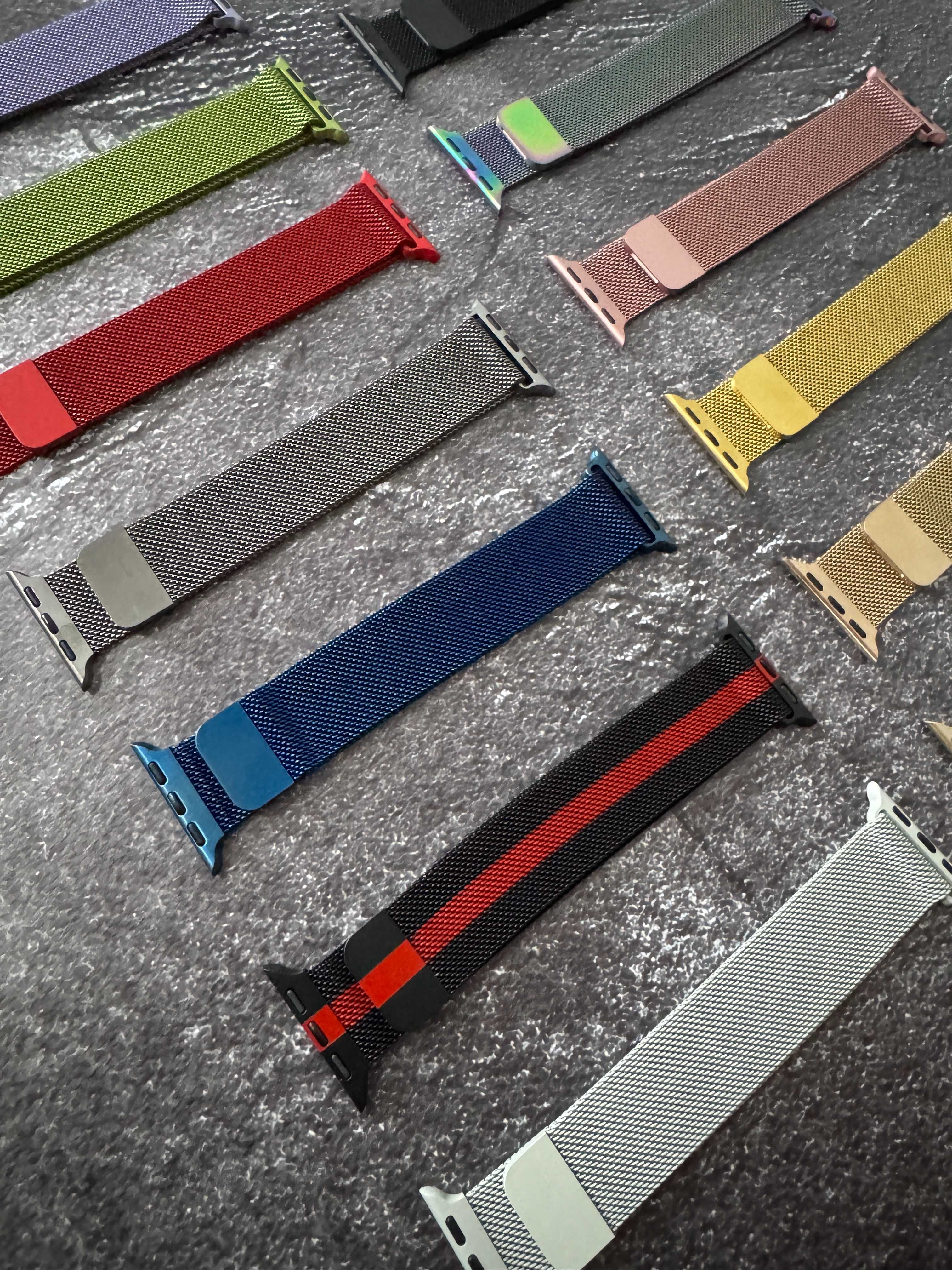 Ремінець Міланська петля Apple Watch Миланская петля Milanese loop