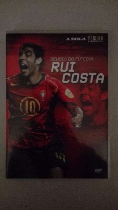 DVD " Deuses do Futebol - Rui Costa , O Maestro " - Benfica, Portugal