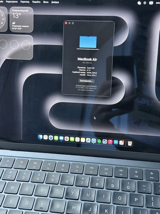 Продам Macbook Air M2 8/256