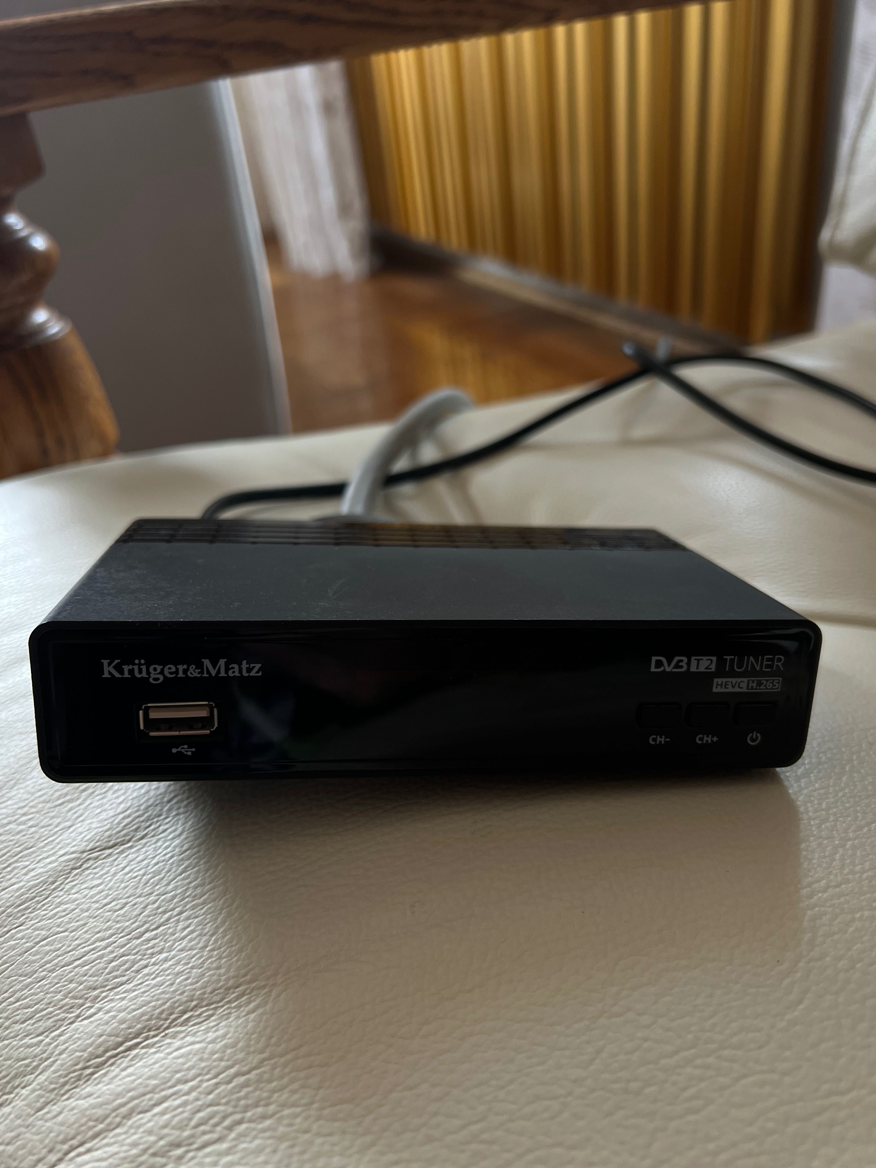 Kruger&Matz tuner DVB-T2 H.265 HEVC KRUGER&MATZ tv modem