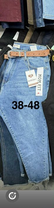 Spodnie damskie Mom Fit, firma Redseventy ,Plus size, rozmiar 38