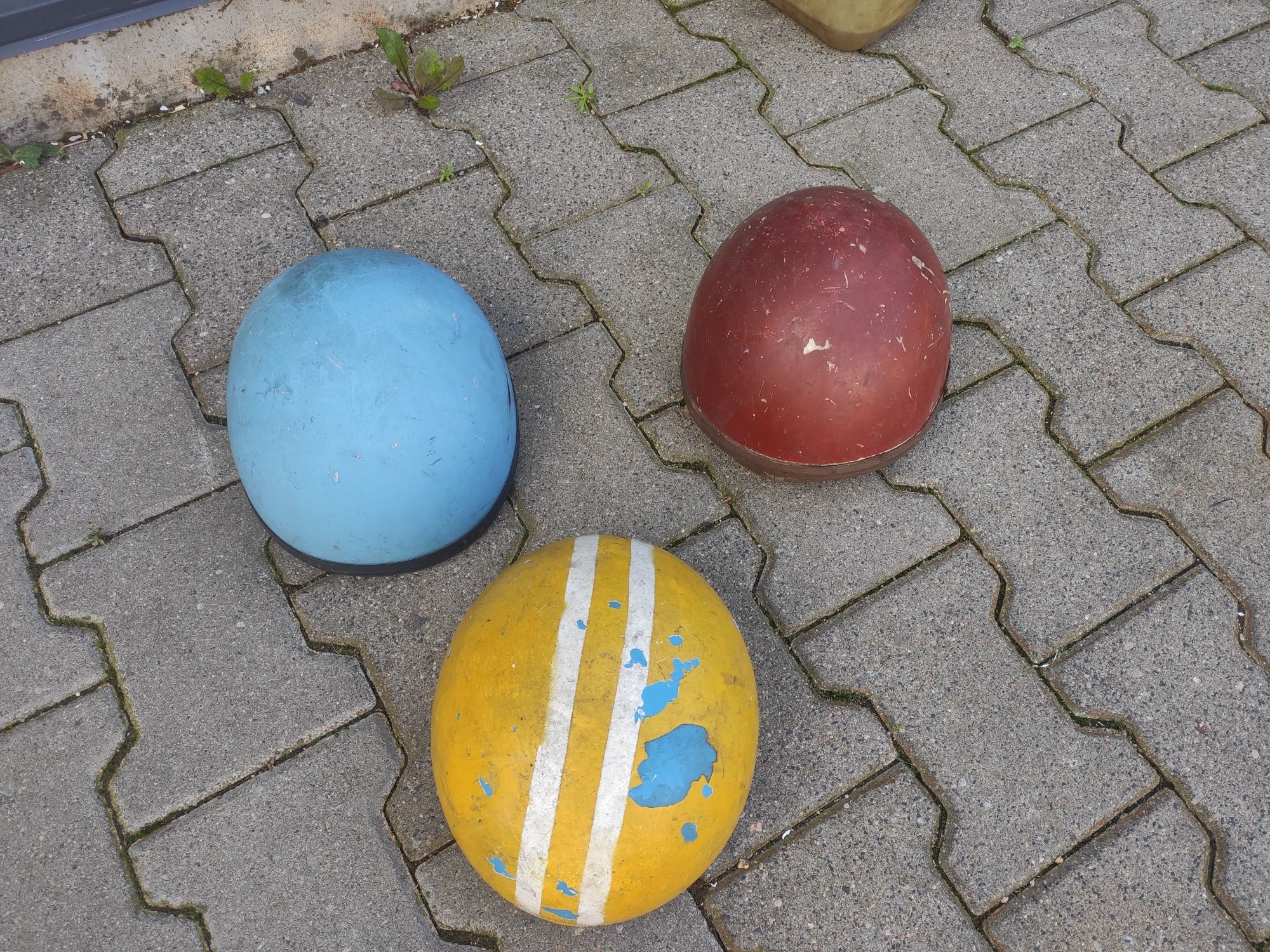 Kask orzech PRL 3 sztuki