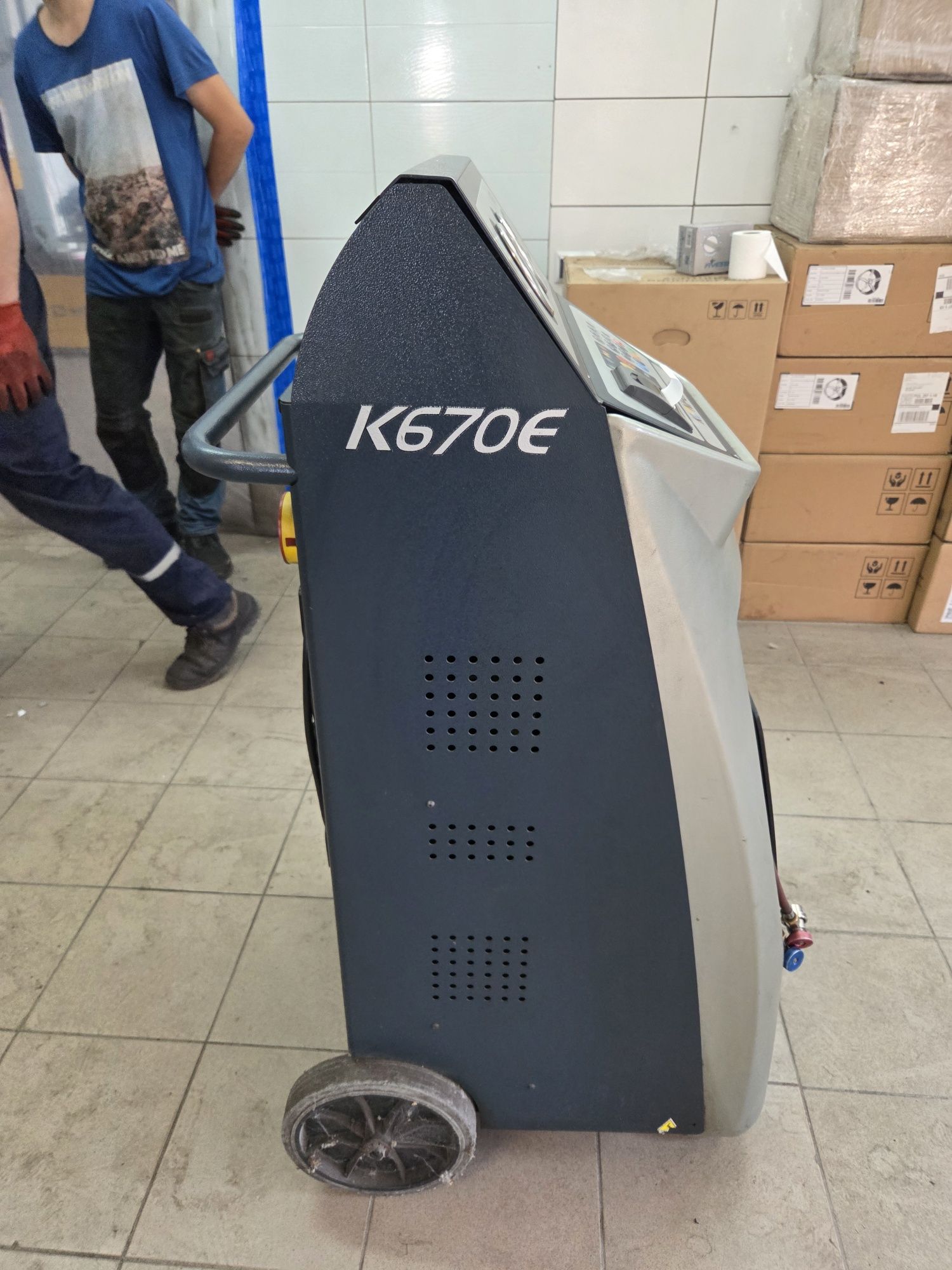 stacjia do obsługi klimatyzacji TEXA K670 E KOMFORT