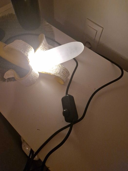 Lampa banana banan lampka stołowa nocna ściemniacz fabryka form