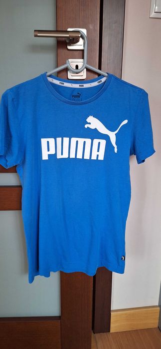 Koszulka 13-14lat 164cm logo Puma chłopiec, bawelna