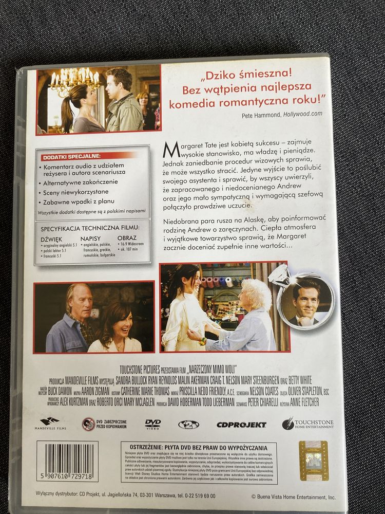 Film DVD Narzeczony mimo woli